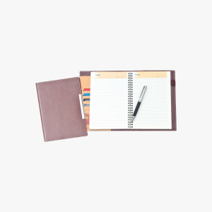 GIFT REEGALO A5 Dateless Wire-O Diary With Pen