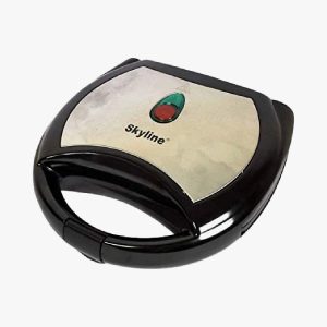SKYLINE 2 Slice Sandwich/Grill Toaster Ss Black