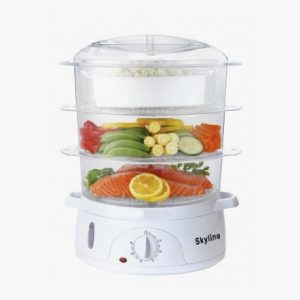 SKYLINE Drum Rice Cooker 1.8ltr With Extra Pot