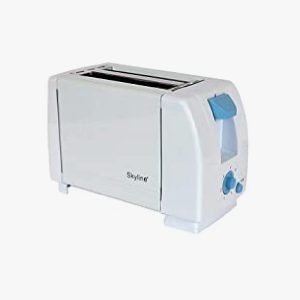 SKYLINE Pop Up Toaster Two Slice White