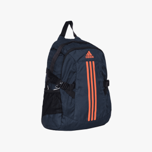 ADIDAS Backpack, Night Shade (Orange Stripes), 100% Polyester