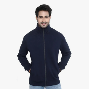 MONTE CARLO Zipper Fleece Sweatshirt