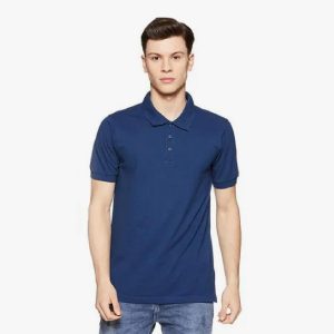 ADIDAS T-Shirt, Red Blue, Collared, Pc 60:40