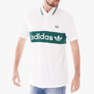 ADIDAS T-Shirt, Green-White, Pc 60:40
