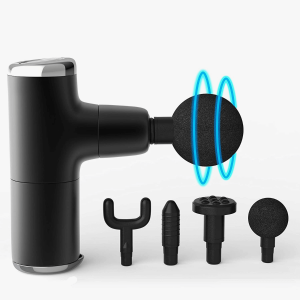 LIFELONG Wireless Llgm27 Powerful Body Gun Massager With 4 Heads