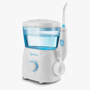 LIFELONG Lldc27 Table Top Flosser | 8 360-Degree Rotating Jet Tip