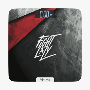 LIFELONG Llws45 Weighing Scale (Fight Lazy Series - Active Black)