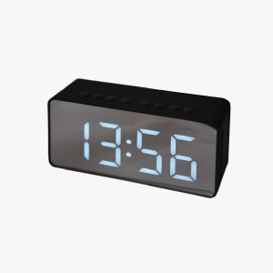 URBAN GEAR Clocky Bluetooth Speaker & Mirrored Alarm Clock