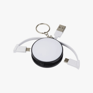 URBAN GEAR Saturn 3-In-1 Charging Cable (Keychain)