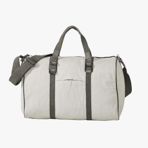 MONA B Ice Grey Gym Bag