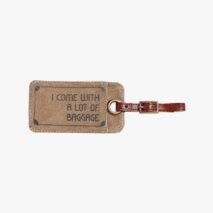 MONA B Luggage Tag Canvas